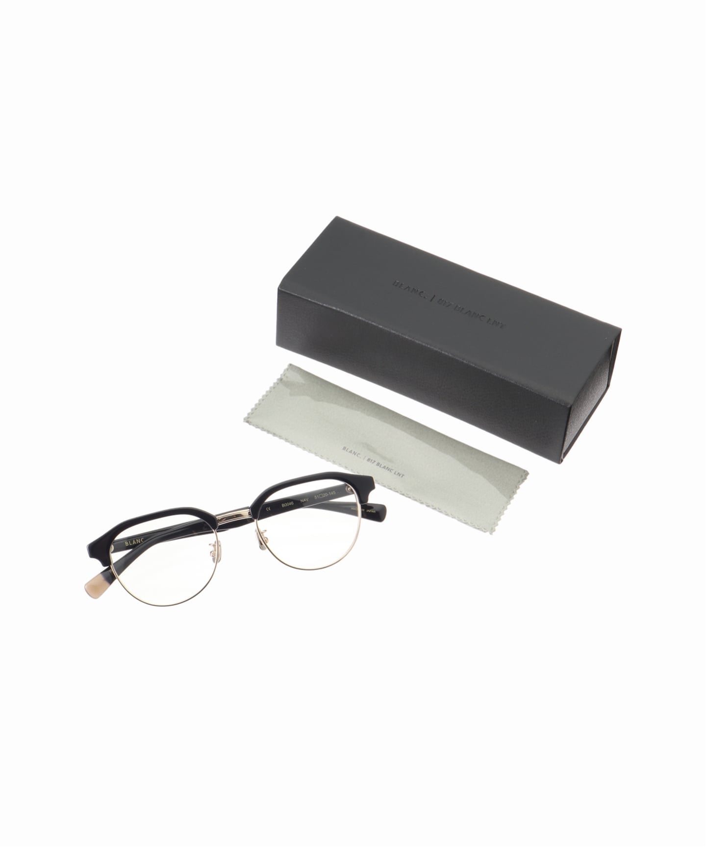 BLANC.. 別注 B0046 NAVY ex Optical（メガネ）｜EYETHINK（アイシンク