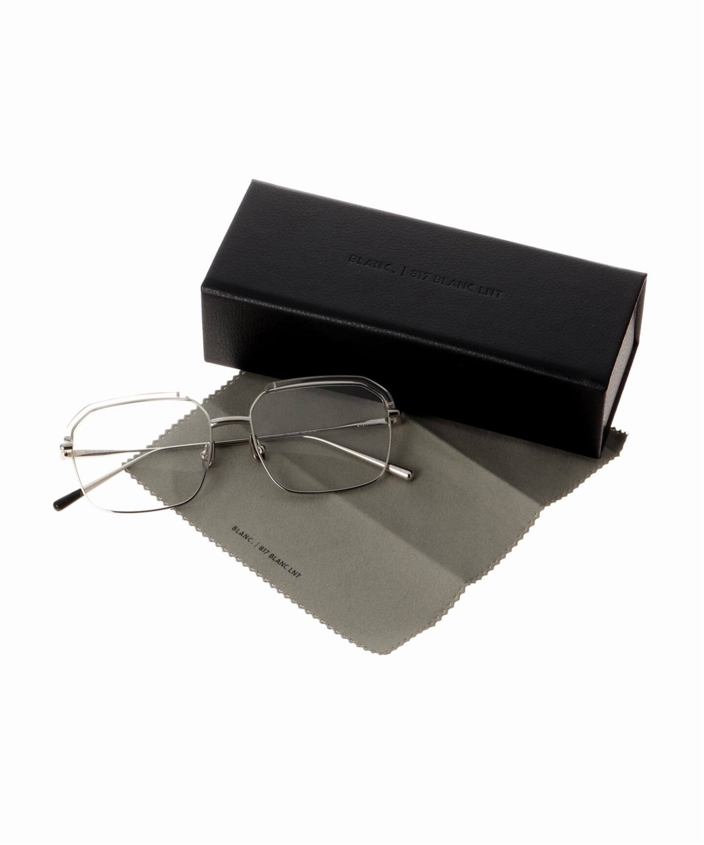 BLANC.. 別注 BE005 SILVER - CLR ex Optical（サングラス）｜EYETHINK