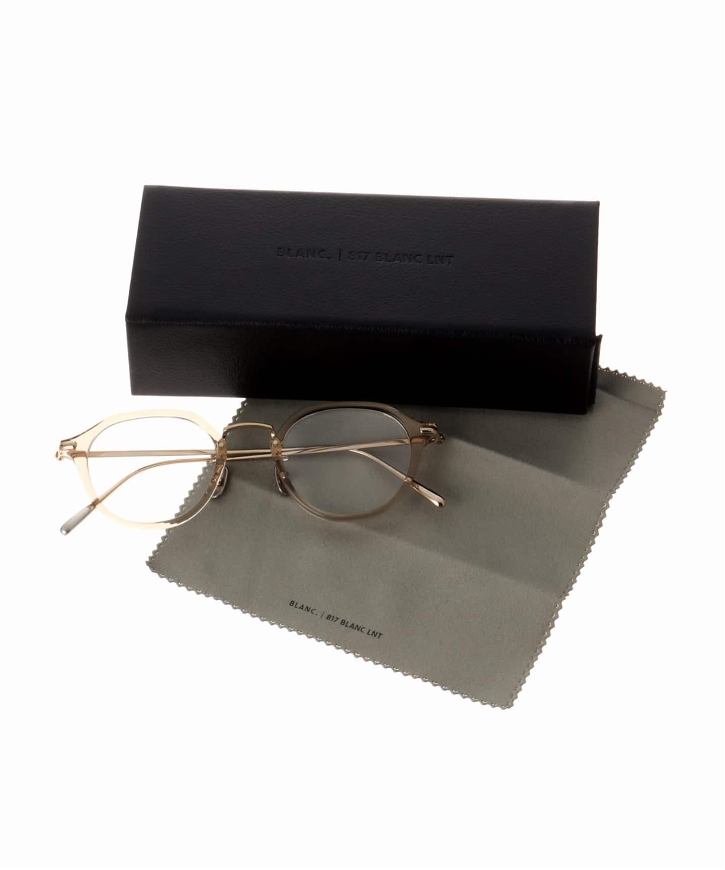 BLANC.. 別注 BM011 CLR BRN ex Optical（メガネ）｜EYETHINK