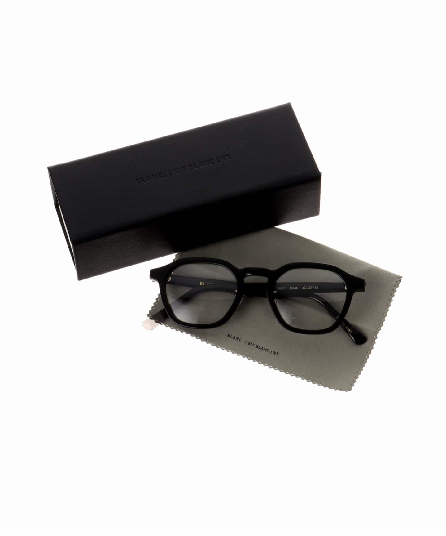 BLANC.. BM010 BLACK Optical（メガネ）｜EYETHINK（アイシンク）の