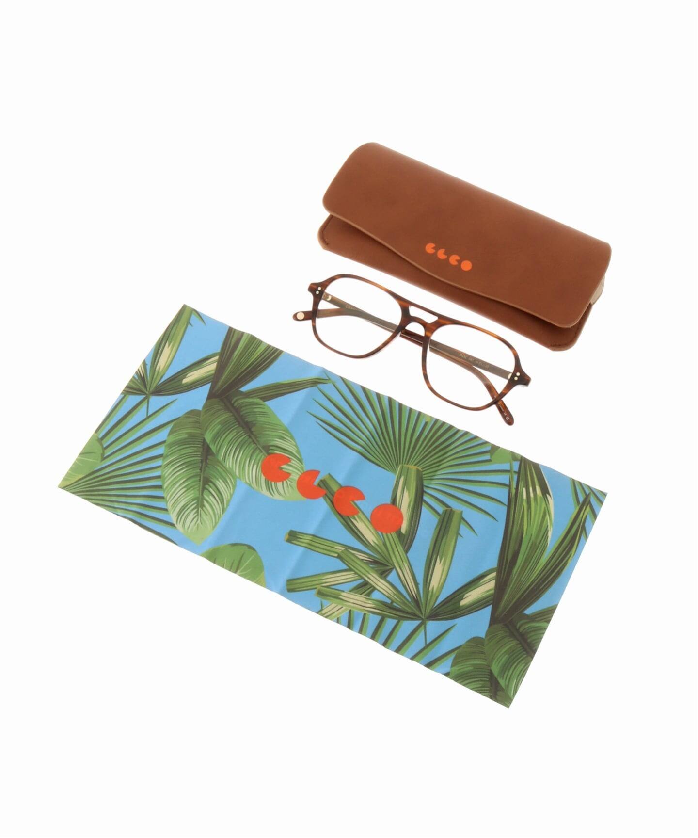 GARRETT LEIGHT Doc Brandy Tortoise Optical（メガネ）｜EYETHINK
