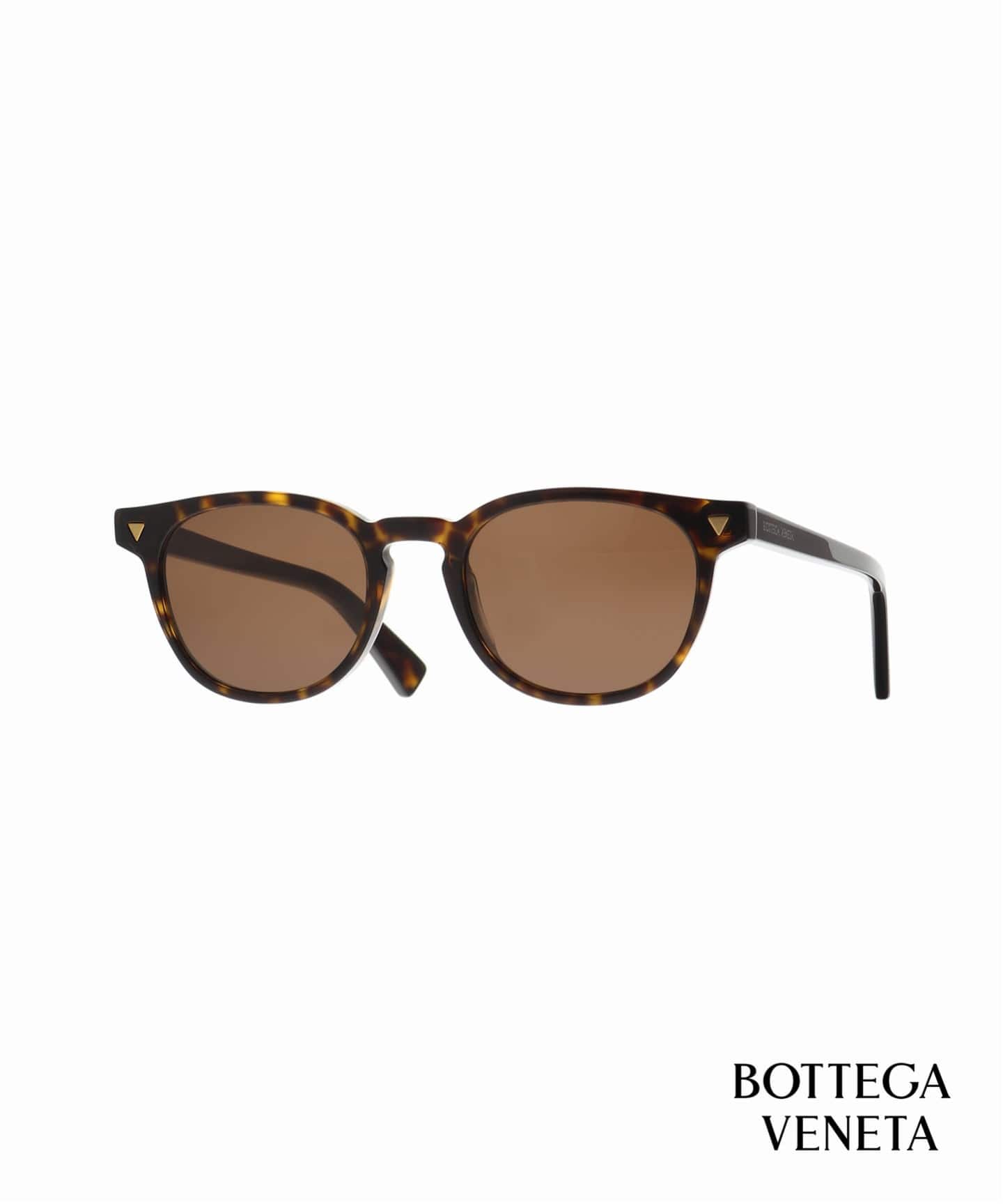 Bottega Veneta ブラウン・チェック柄 サングラス 美品 BOTTEGA VENETA ボッテガヴェネタ サングラス ブラウン スクエア