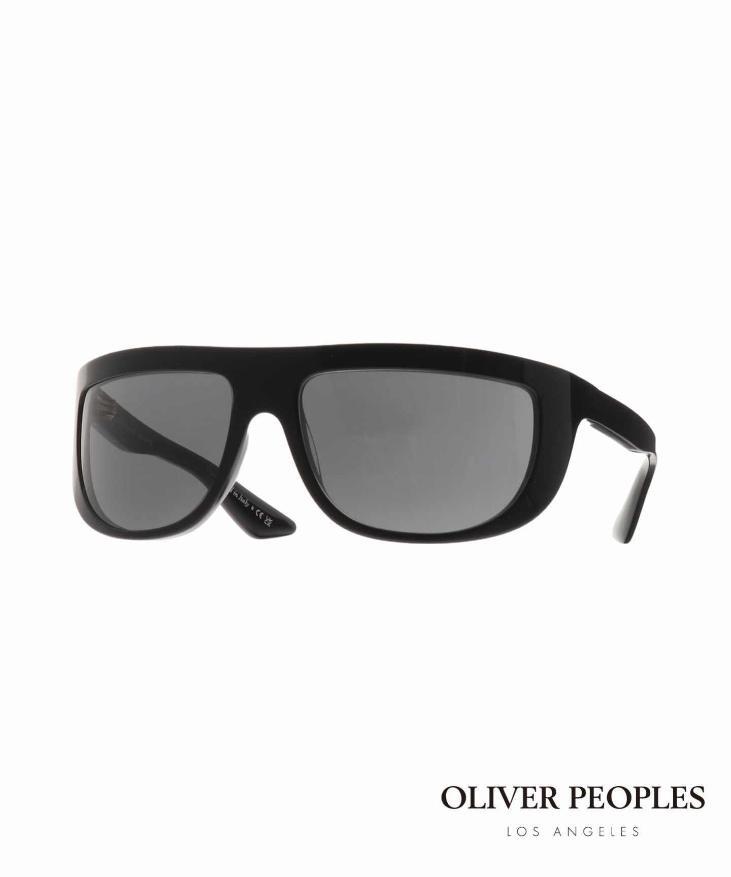 値下げ交渉可⭐️OLIVER PEOPLES Casian ブラックサングラス Oliver Peoples Cary Grant Sun の ブラック フレームと ブルーポラ