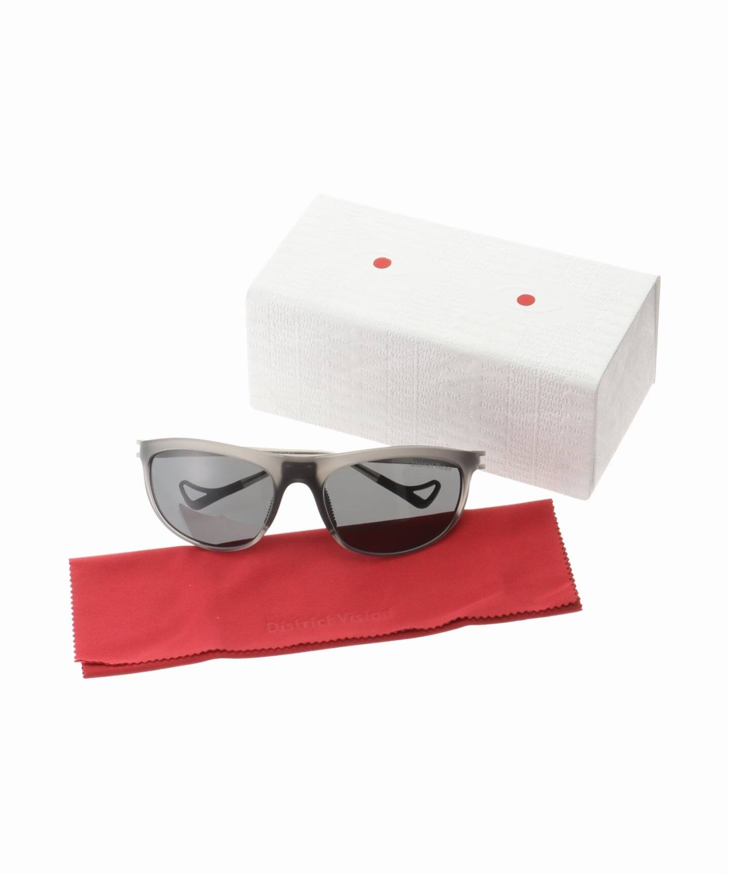 District Vision Takeyoshi Gray/D+ Water Gray Sunglasses（メガネ