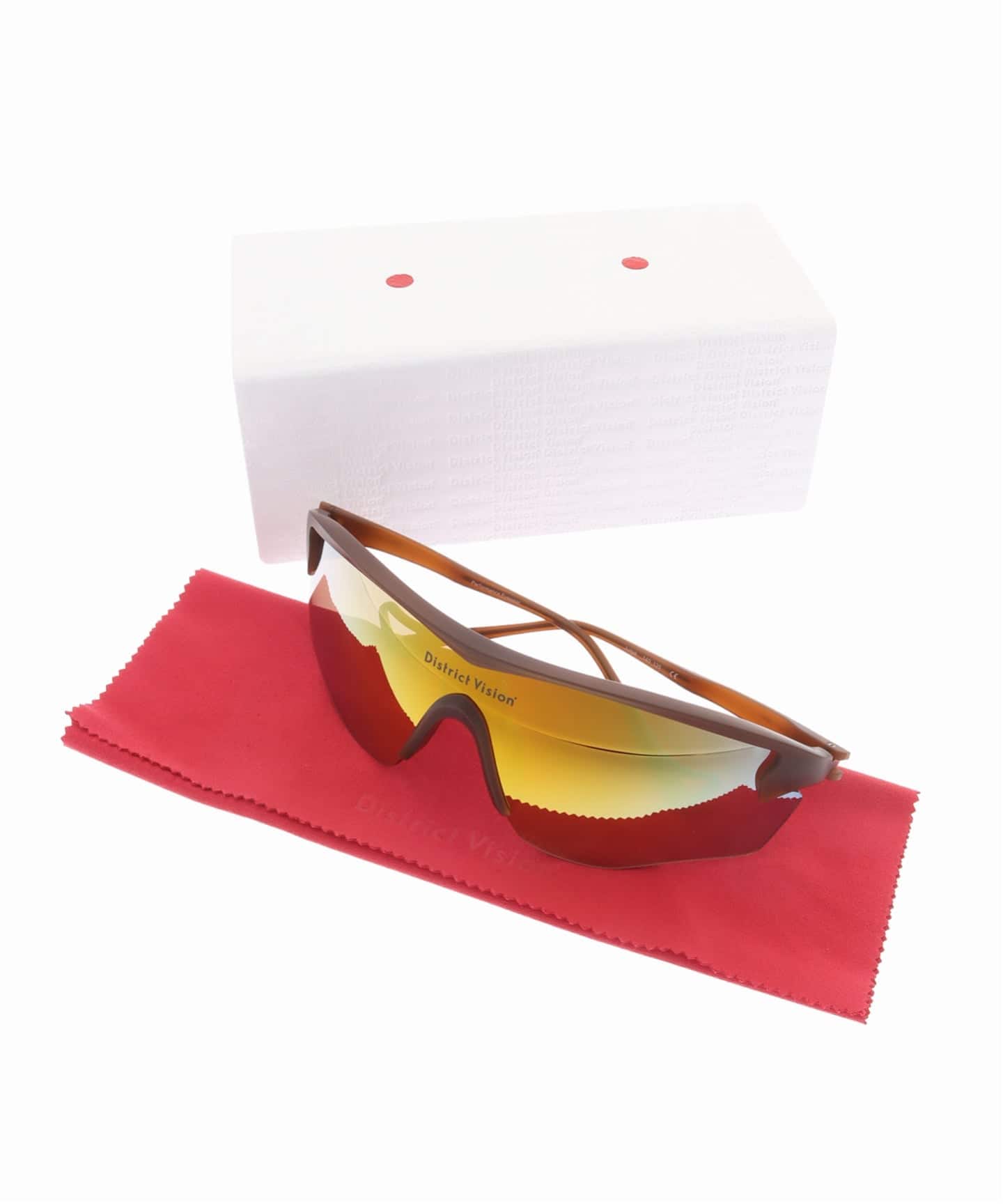 District Vision Junya Cedar/D+ Fire Mirror Sunglasses（サングラス
