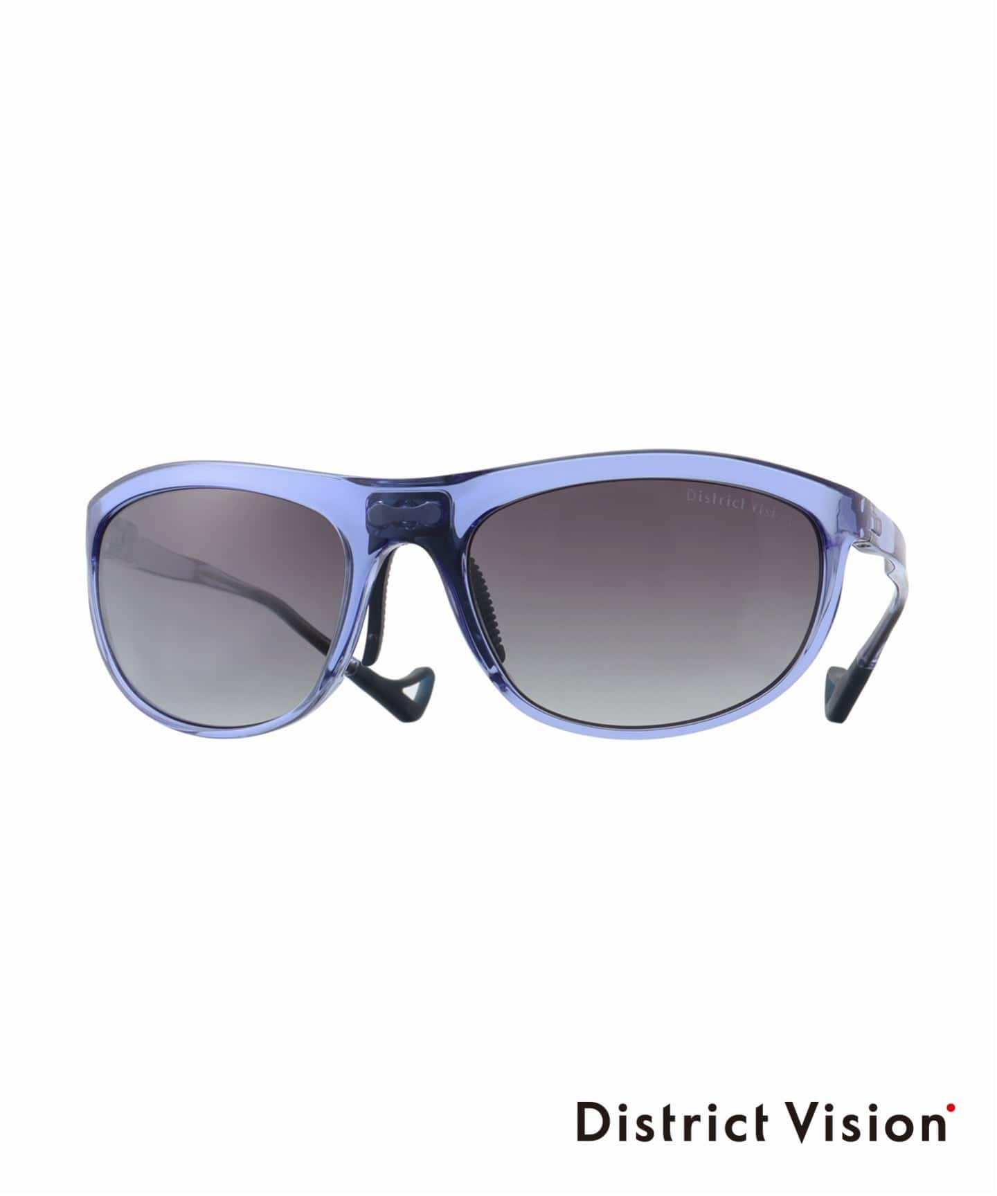 District Vision Takeyoshi Wisteria/D+ Gray Gradient Sunglasses