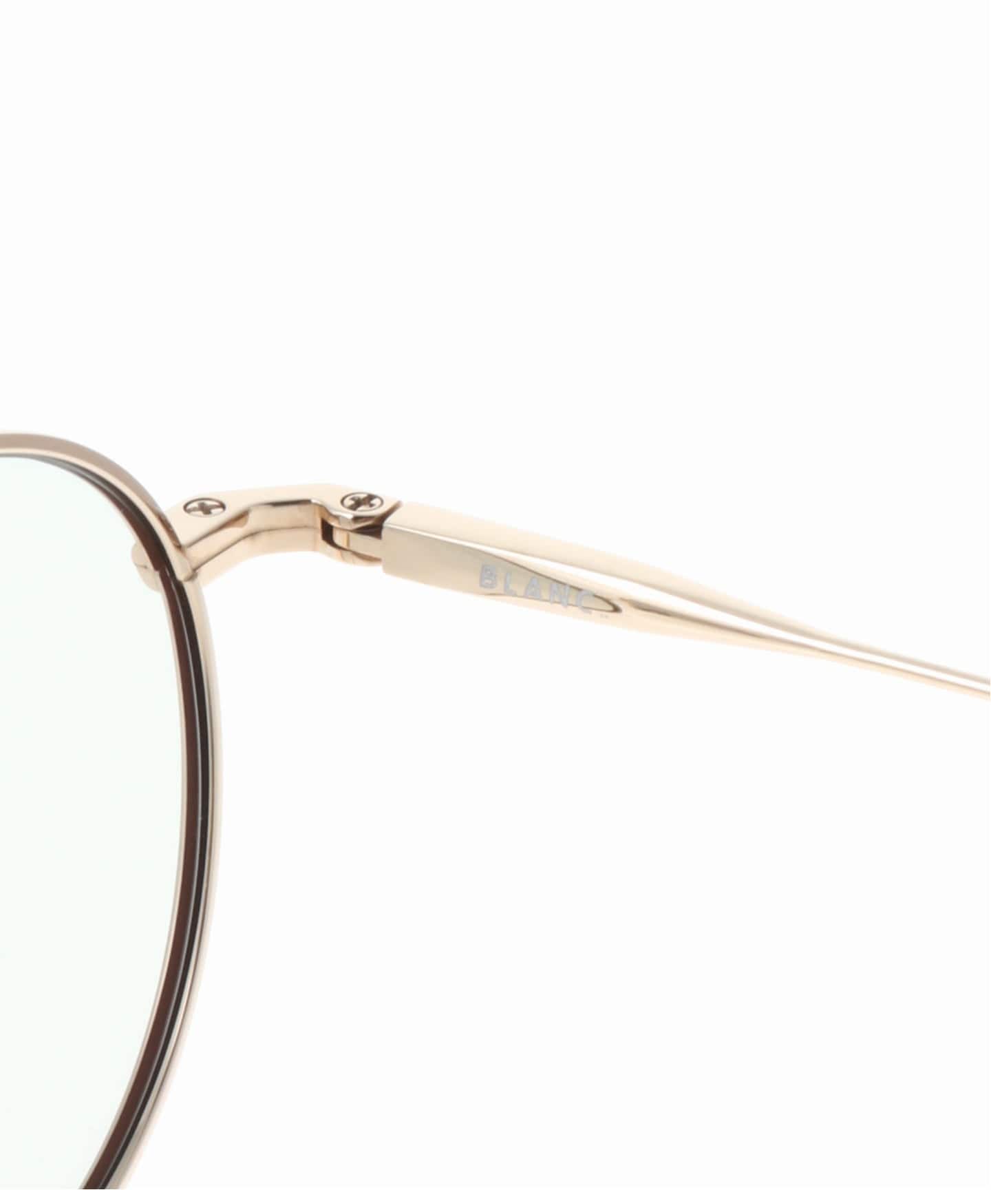 BLANC.. 別注 B0047-PC W GOLD / L.GRY - GRY ex Sunglasses