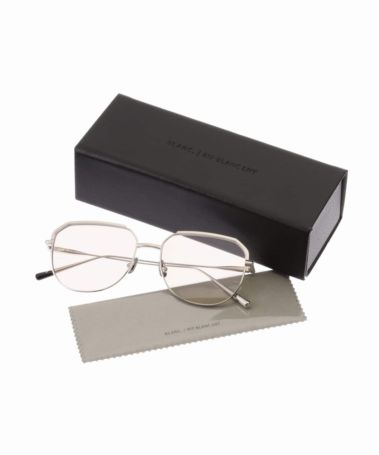 BLANC.. B0024-PC SILVER / L.BRN - GRY Sunglasses（サングラス