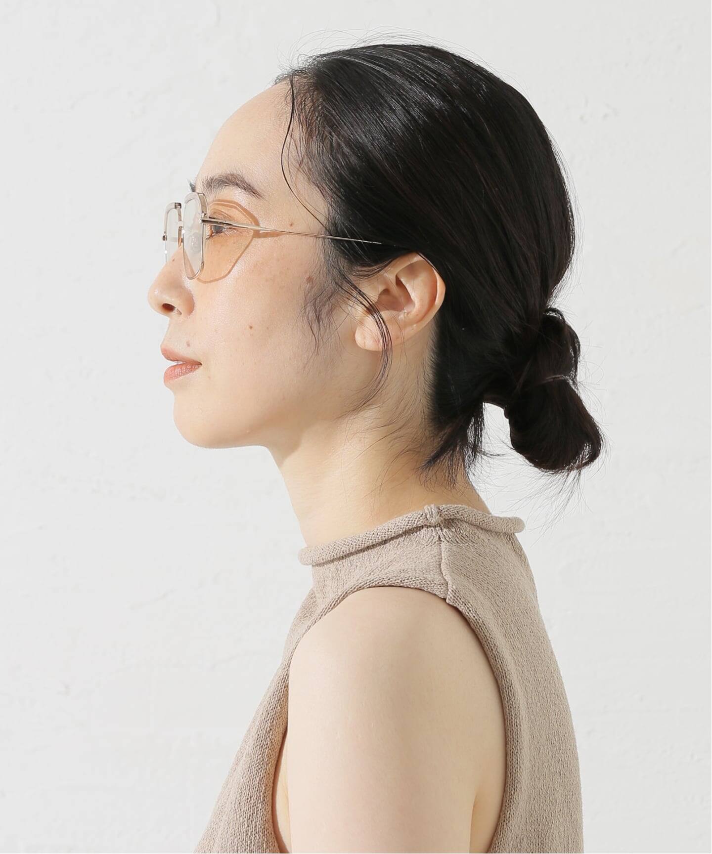 BLANC.. BE005-PC W GOLD - CLR BRN / L.BRN Sunglasses（サングラス