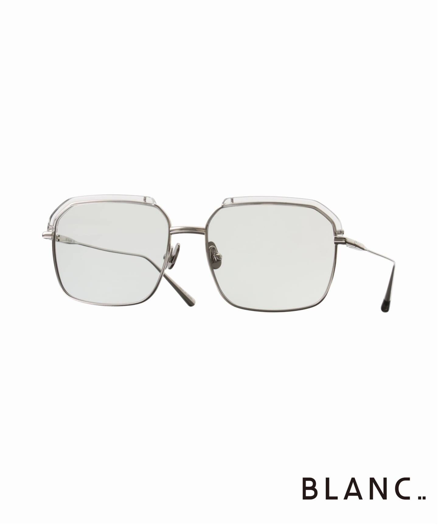 BLANC.. BE005-PC SILVER - CLR / L.GRY - G Sunglasse（サングラス 