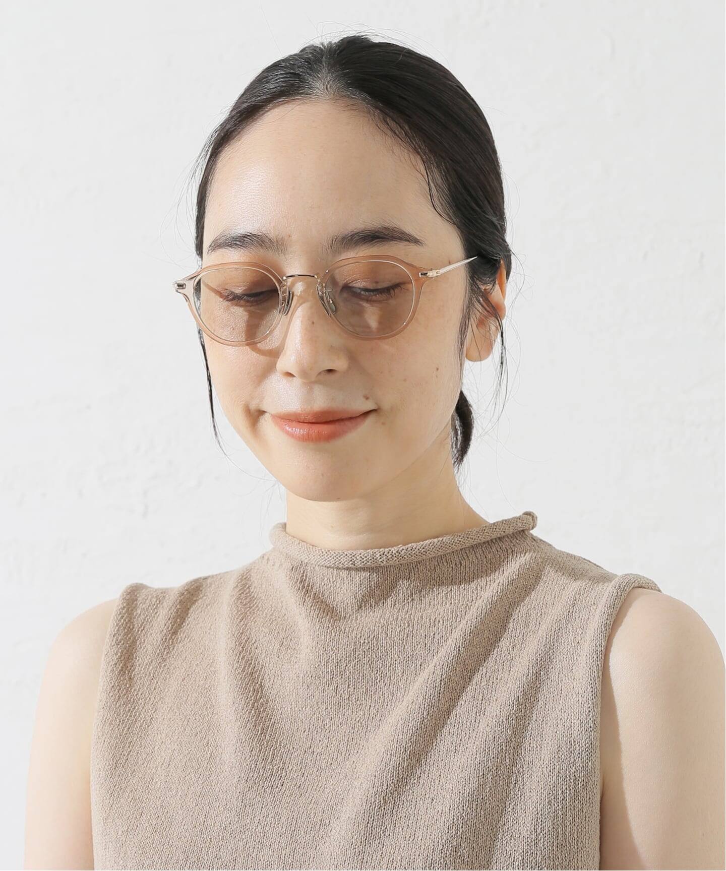 BLANC.. 別注 BM011 CLR BRN / L.GRY - GRY ex Sunglasses（サングラス