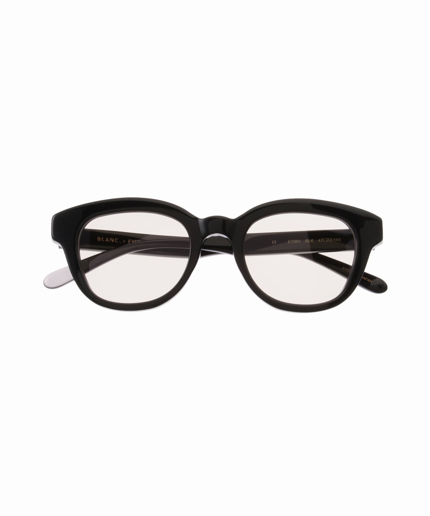 BLANC.. 別注 ET001 BLACK / L.BRN - GRY ex Sunglasses（サングラス