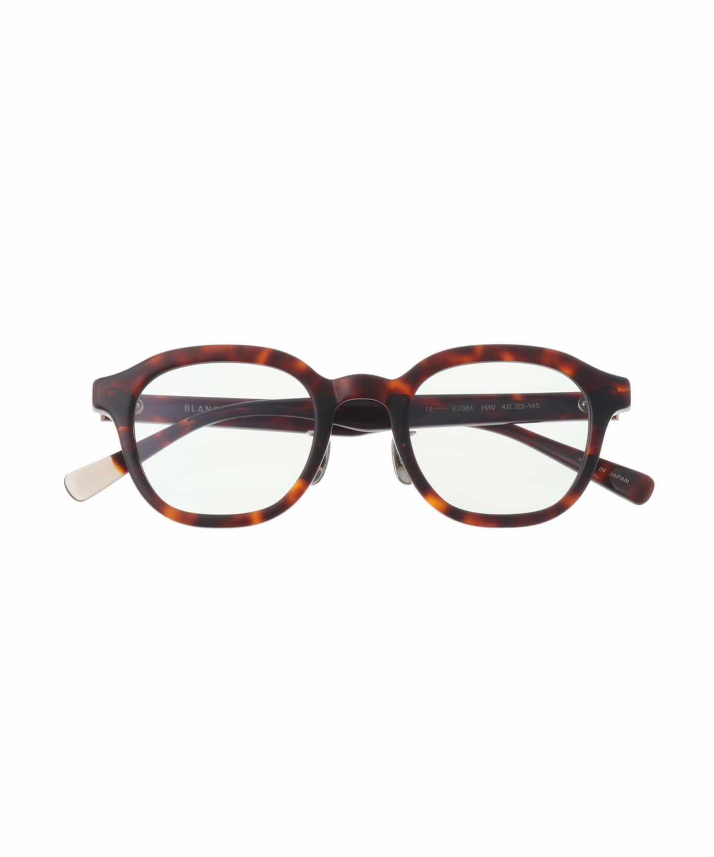 極美品　BLANC..　EYETHINK　ET004　ハバナ　べっ甲　サングラス BLANC.. 別注 ET004 HAVANA / L.GRY - GRY ex Sunglasses（サングラス