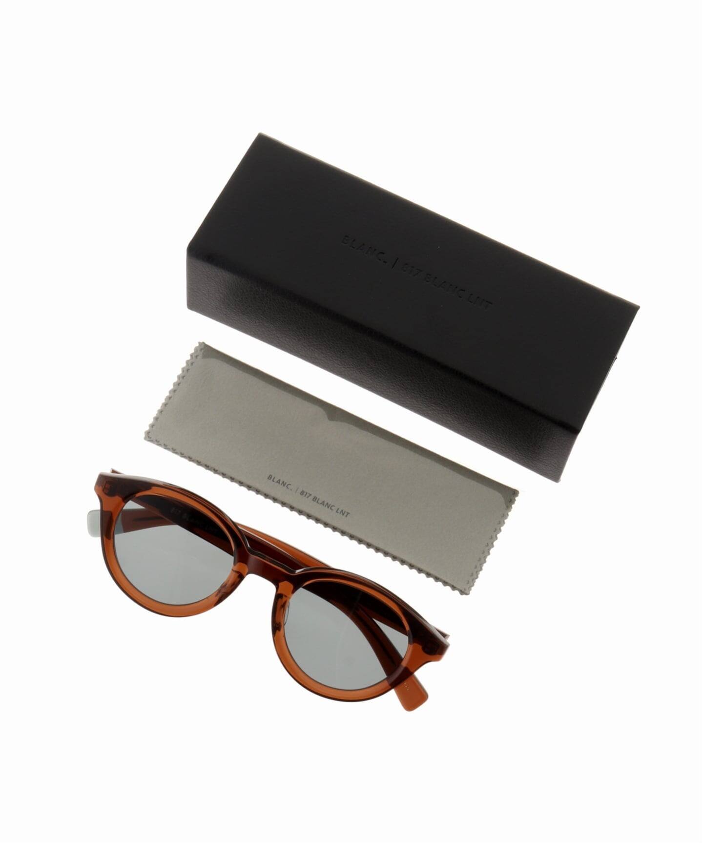 BLANC.. BE019 DARK AMBER Sunglasses（サングラス）｜EYETHINK