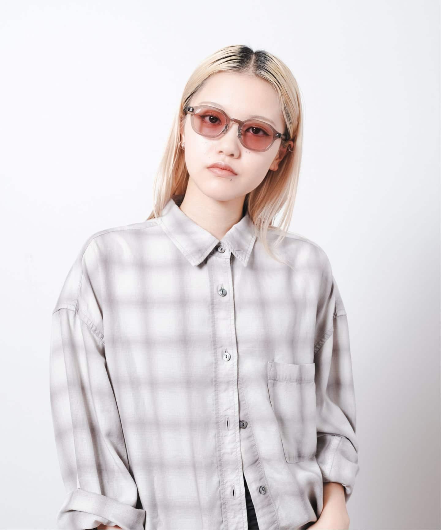 BLANC.. BM012 CLR GRY Sunglasses（サングラス）｜EYETHINK
