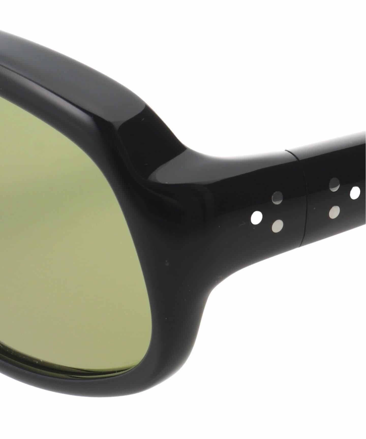 PORT TANGER BAMBA BLACK/DARK GREEN Sunglasses（サングラス