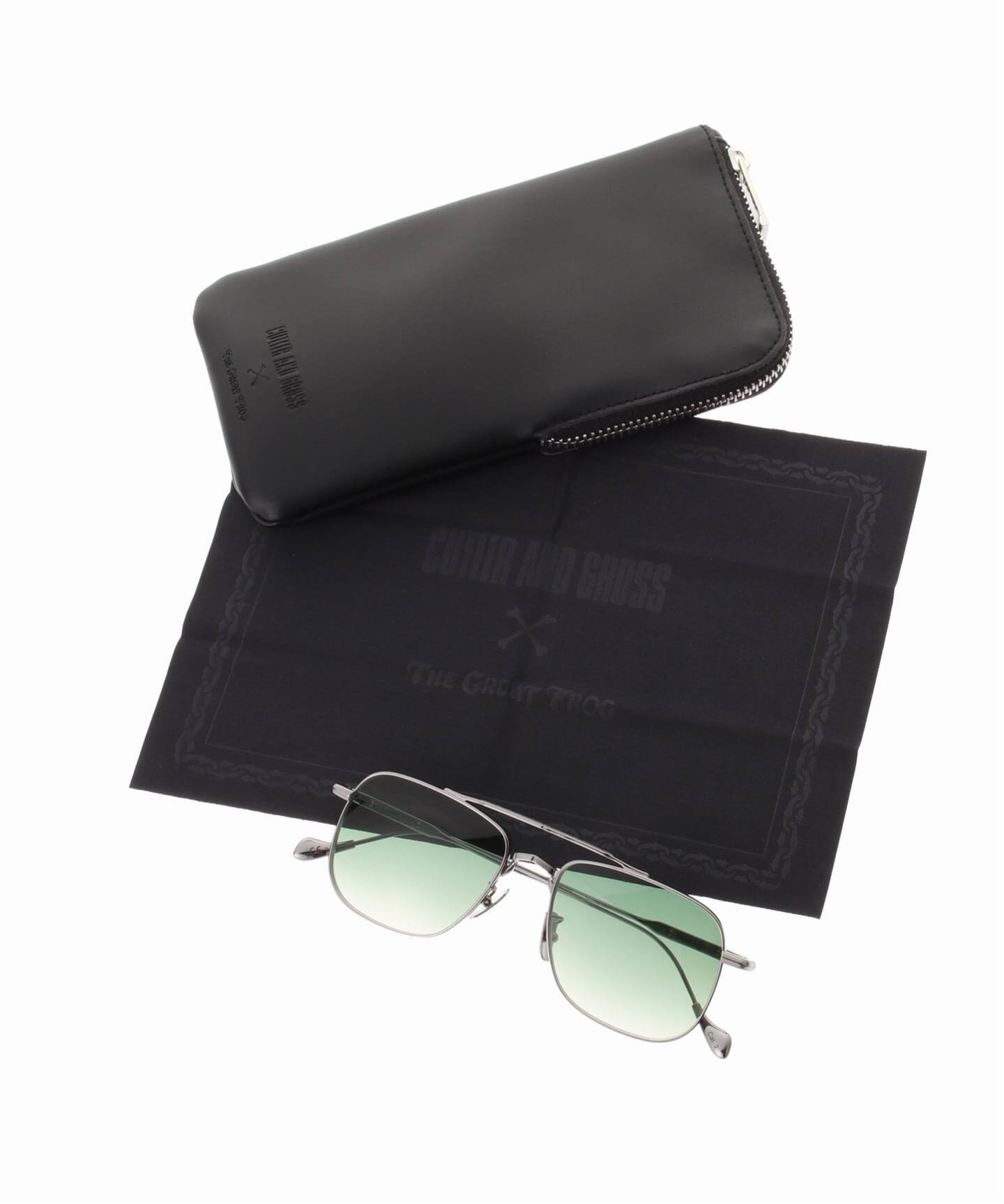 【美品】CUTLER AND GROSS バタフライ ミラー サングラス CUTLER AND GROSS GFSN 019-03 Sunglasses（サングラス）｜EYETHINK