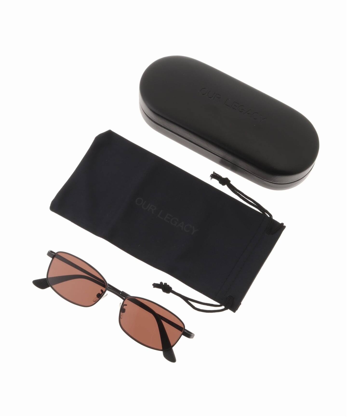 OUR LEGACY LIBRARIAN Vengeance Black Sunglasses（サングラス