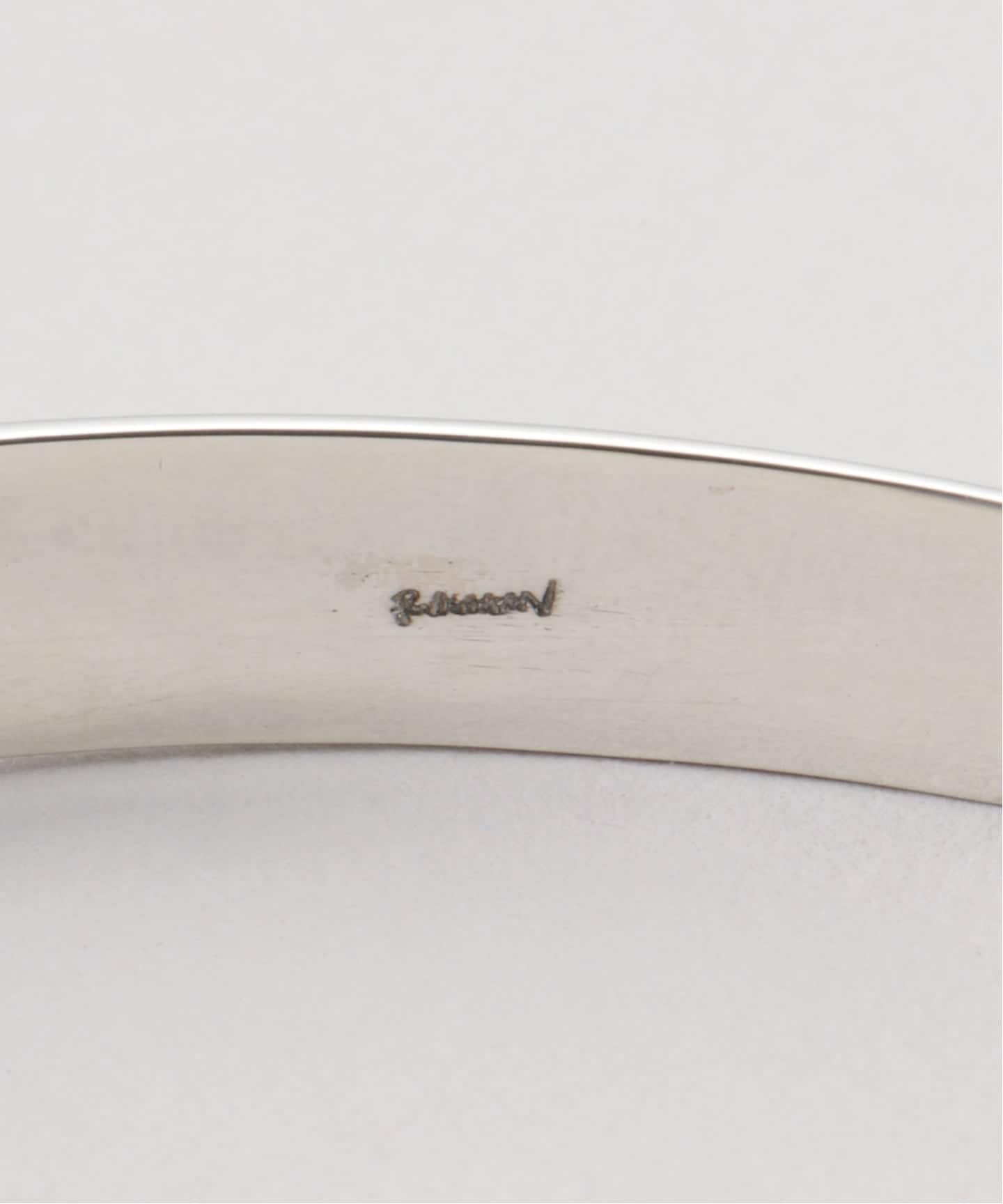 R.ALAGAN LARGE WILLOW BANGLE SILVER（ブレスレット・バングル