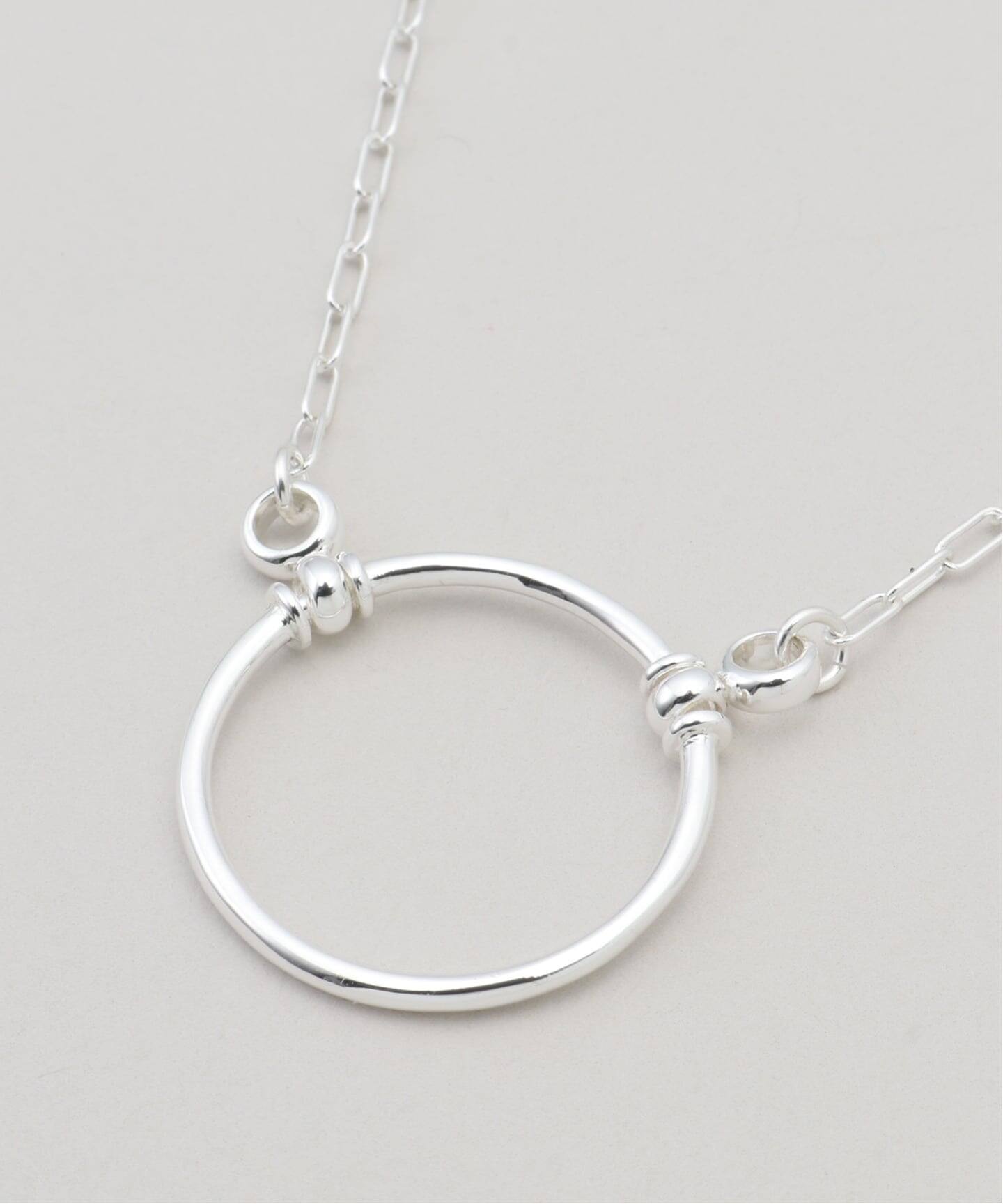 LA LOOP The Agnes Mini Selene Silver / Glass holder（ネックレス