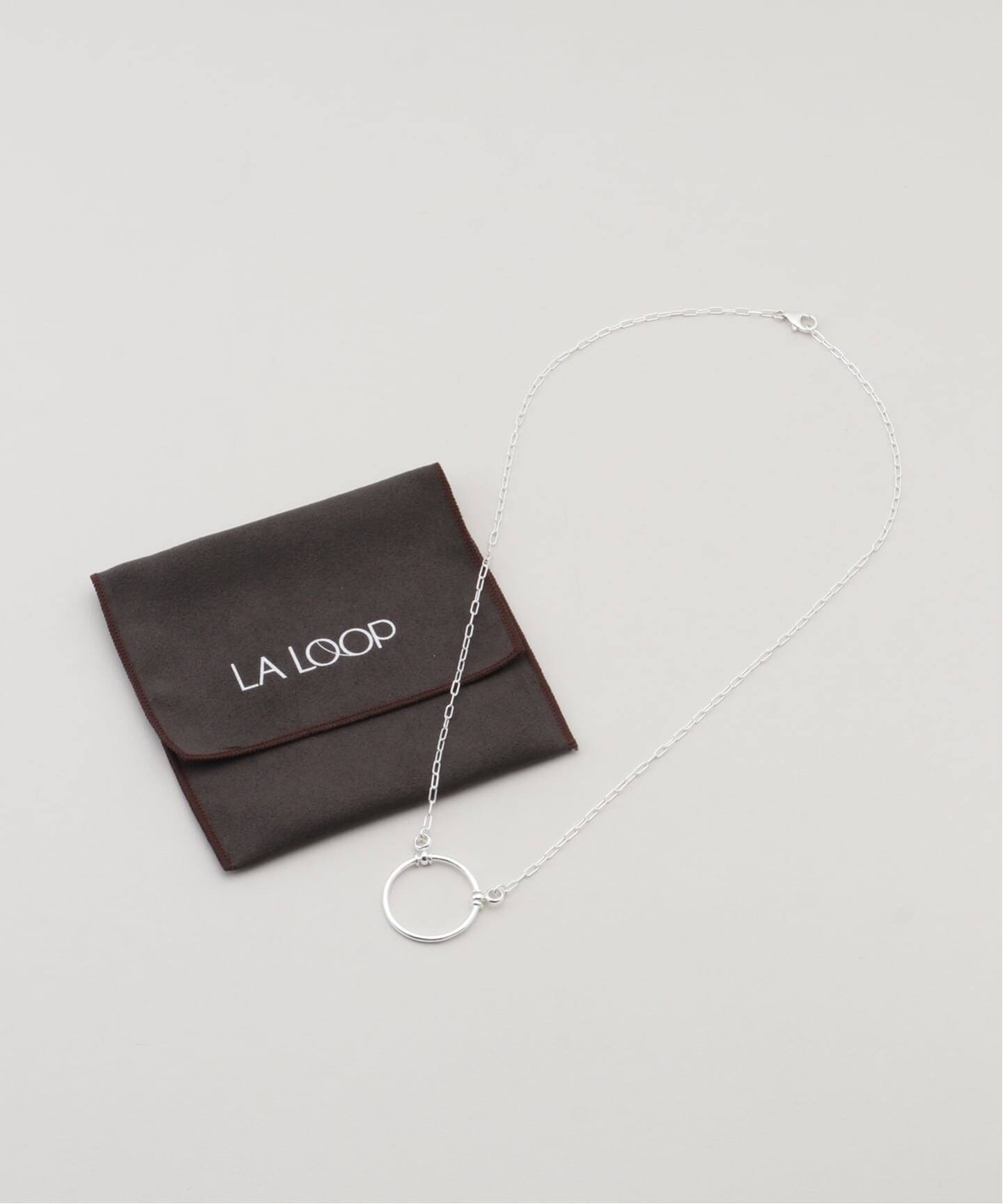 LA LOOP The Agnes Mini Selene Silver / Glass holder（ネックレス