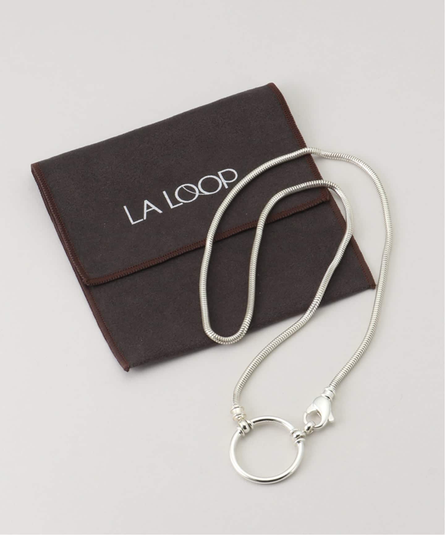 LA LOOP The Lea 22 Silver / Glass holder(ネックレス)|EYETHINK LA LOOP The Lea 22 Silver / Glass holder(ネックレス)|EYETHINK