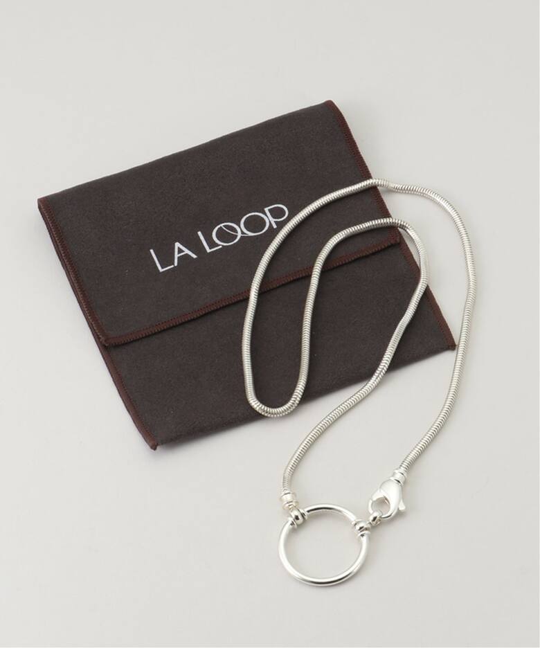 LA LOOP The Lea 22 Silver / Glass holder（ネックレス）｜EYETHINK 