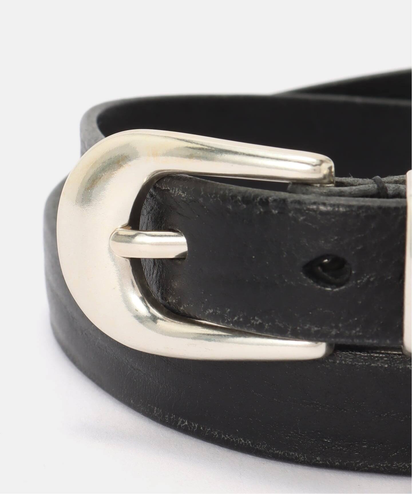 OUR LEGACY 2 CM BELT Black 80（ベルト）｜EYETHINK（アイシンク）の