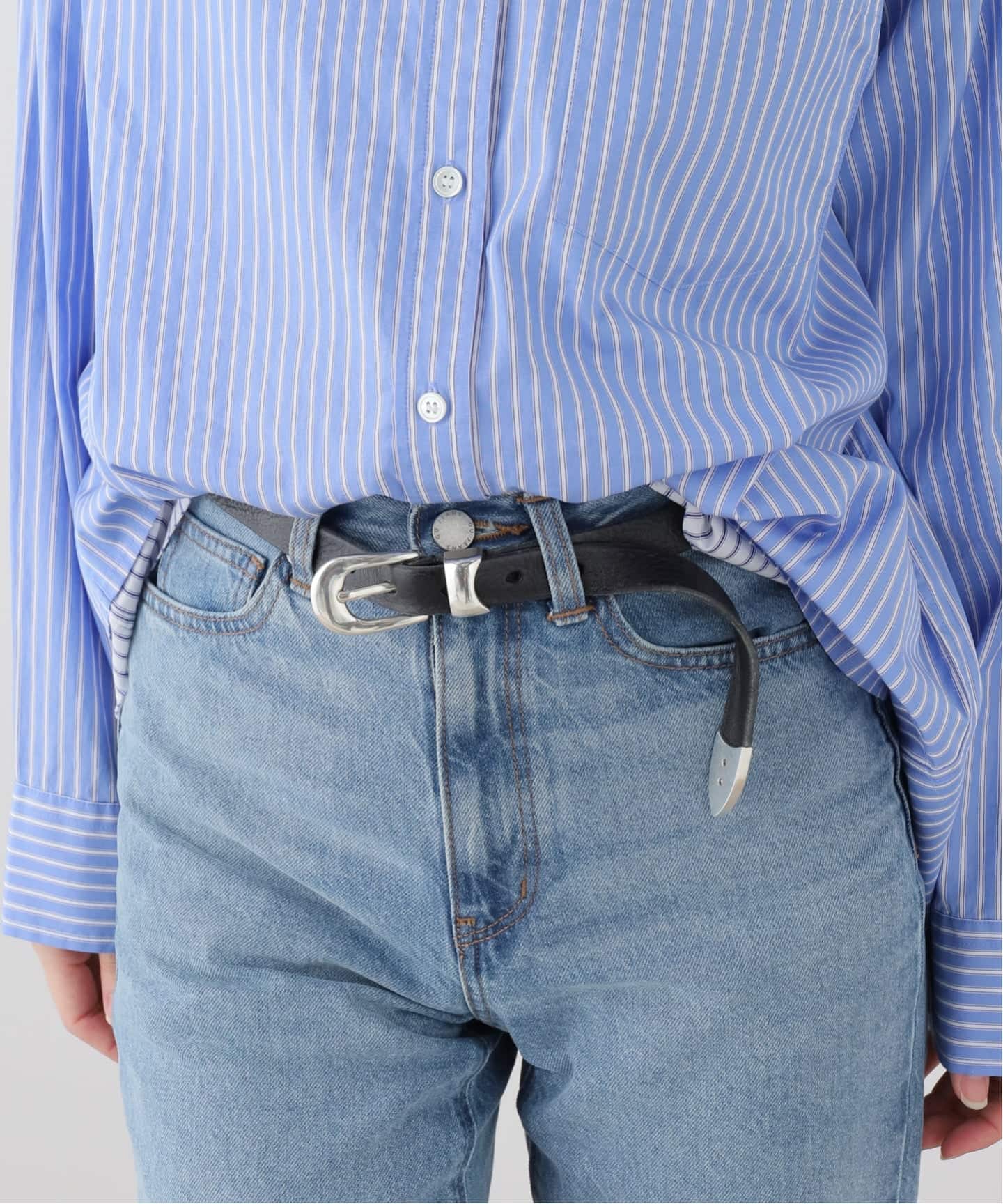 OUR LEGACY 2 CM BELT Black 90（ベルト）｜EYETHINK（アイシンク）の