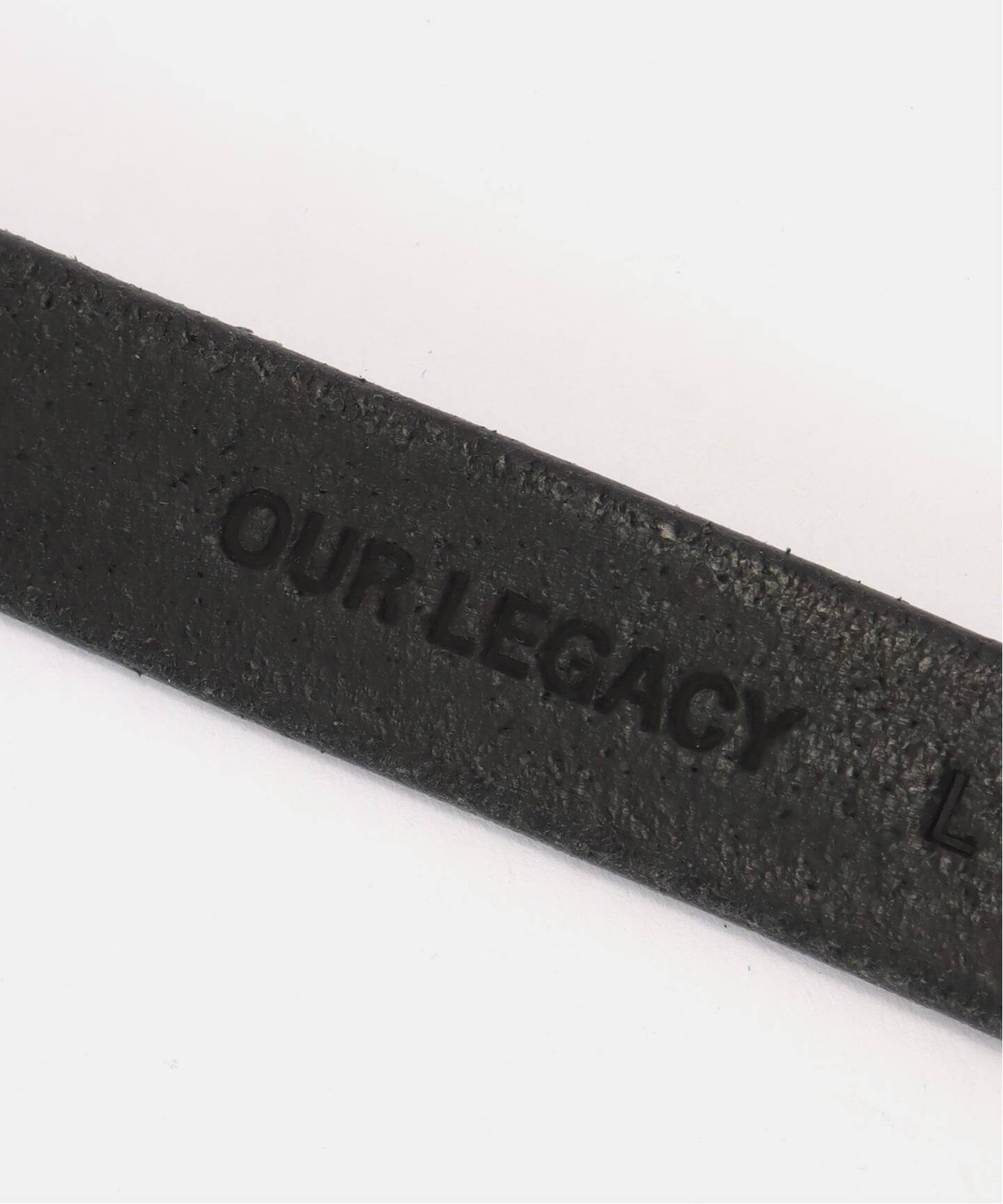 OUR LEGACY 2 CM BELT Black 100（ベルト）｜EYETHINK（アイシンク）の