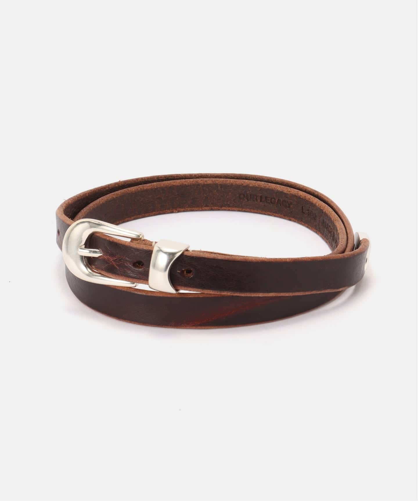 OUR LEGACY 2 CM BELT Brown 100（ベルト）｜EYETHINK（アイシンク）の