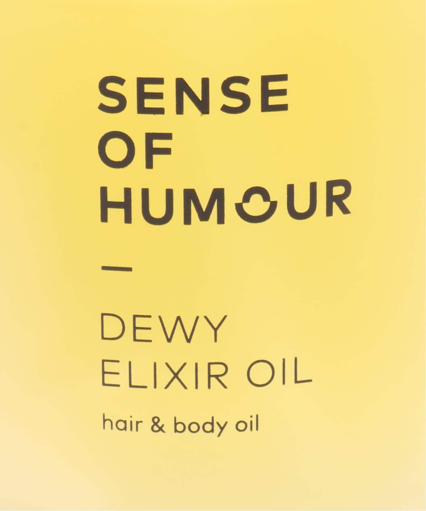 ☆【SENSE OF HUMOUR/センスオブヒューモア】デューイエリクシアオイル