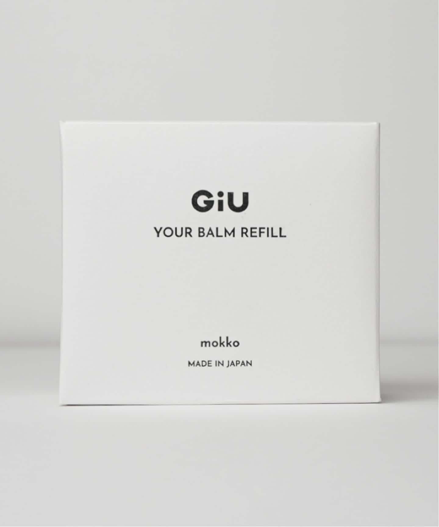 ハンドケア・ハンドクリーム GiU YOUR BALM COMPLETE SET GiU/ギウ】YOUR BALM COMPLETE SET mokko（本体＋レフィル＋ストラップ