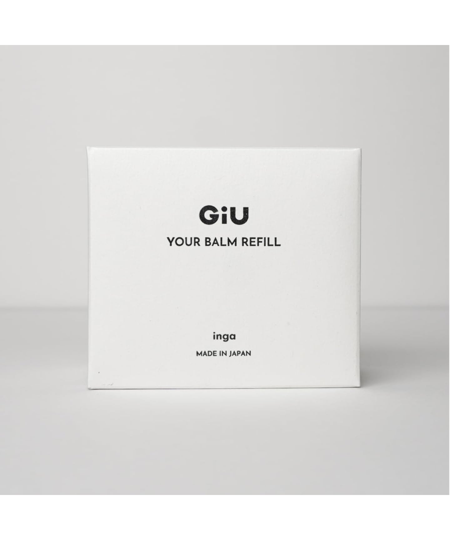 GiU/ギウ】YOUR BALM COMPLETE SET inga（本体＋レフィル＋ストラップ