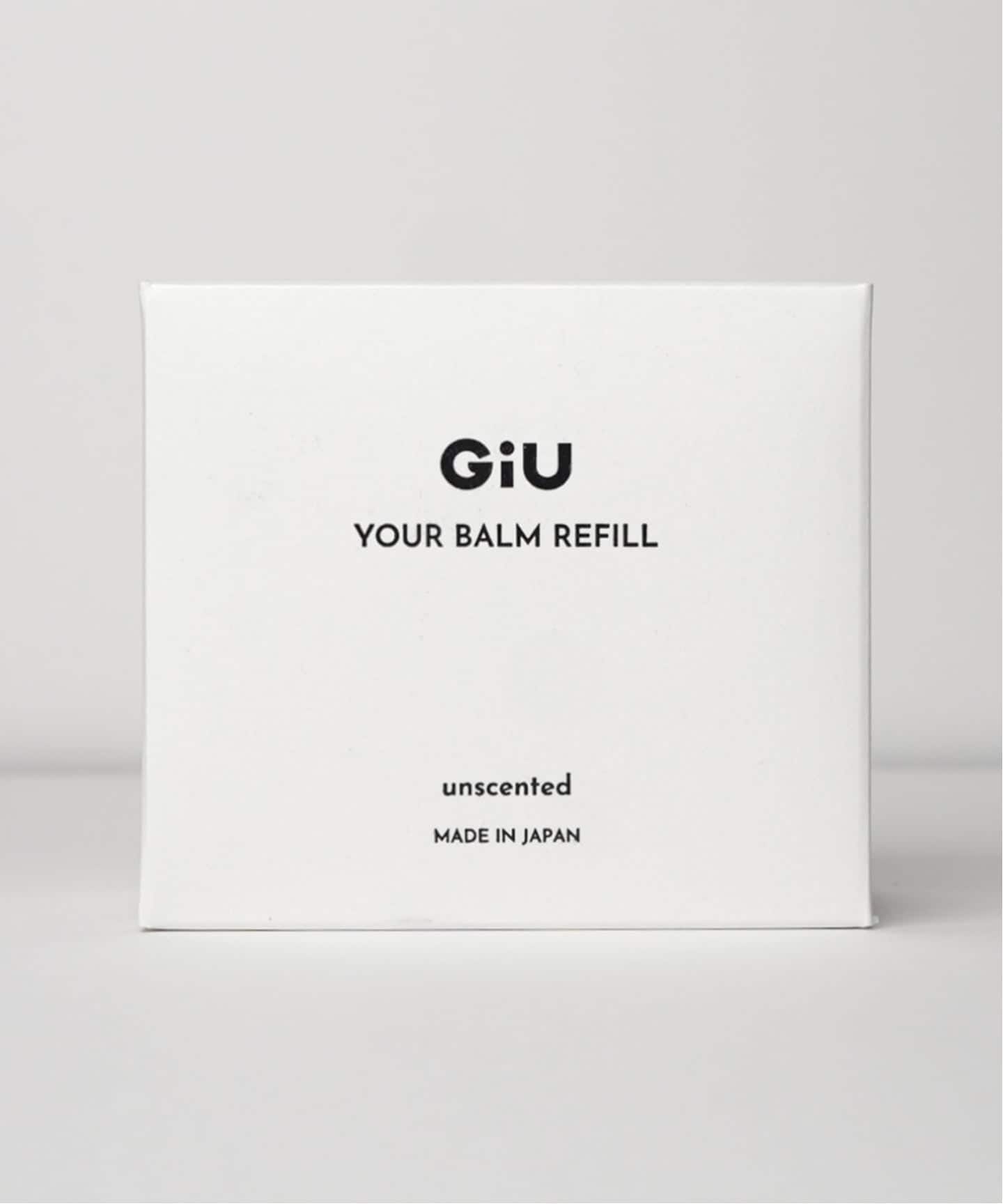 GiU/ギウ】YOUR BALM COMPLETE SET 無香料（本体＋レフィル＋