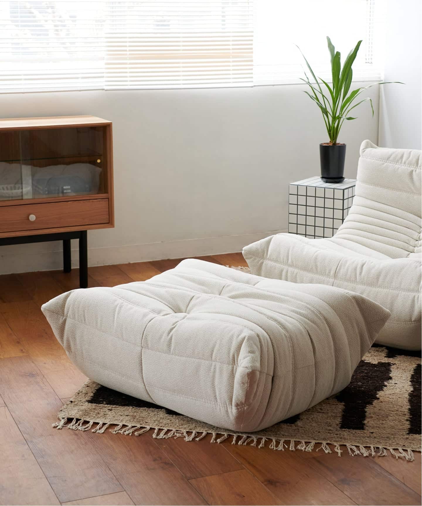リーンロゼ　トーゴ　パフ　RG393 大型商品》【ligne roset/リーン・ロゼ】ROSETTOGO*NEW RG393 パフ