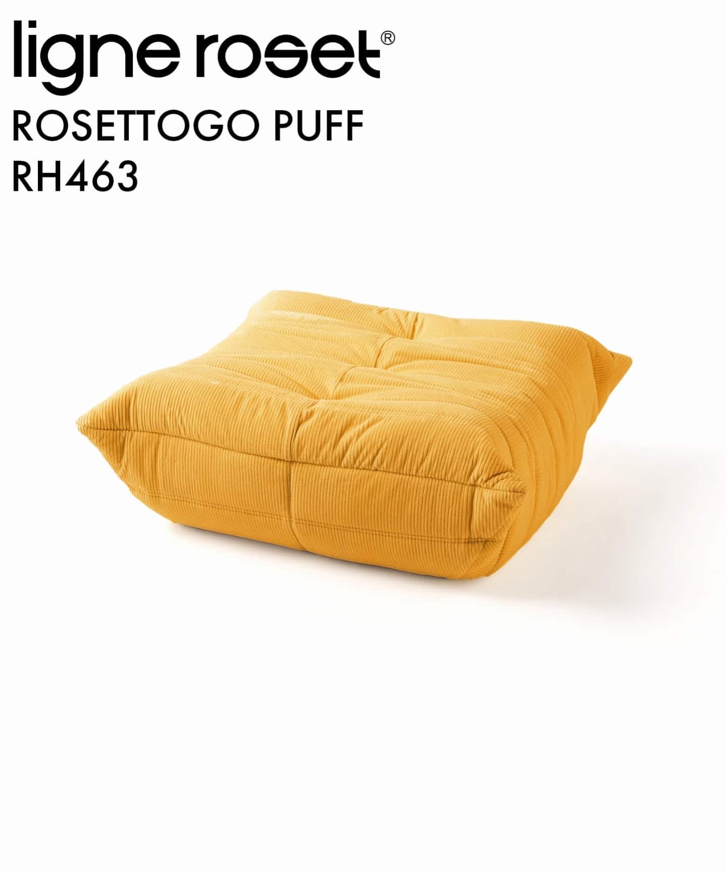 大型商品》【ligne roset/リーン・ロゼ】ROSETTOGO*NEW RH463 パフ