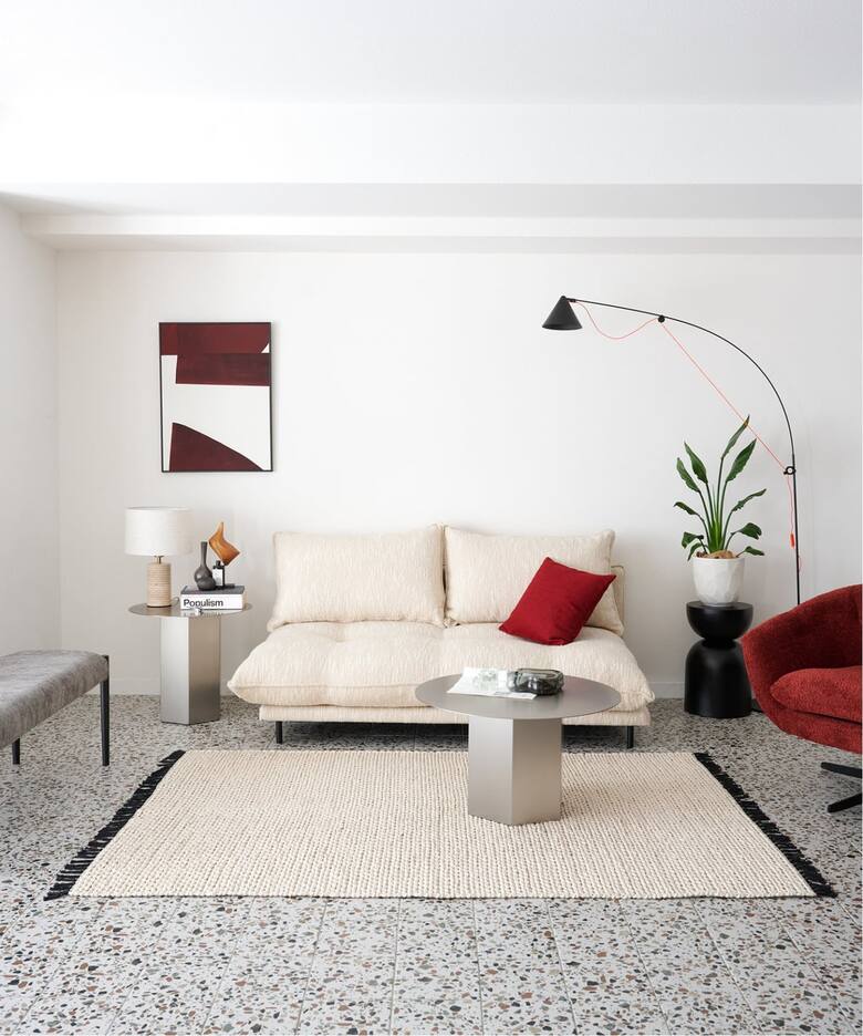 予約》《大型商品》PORTO SOFA Low W1700 (26IV) ポルトソファ 