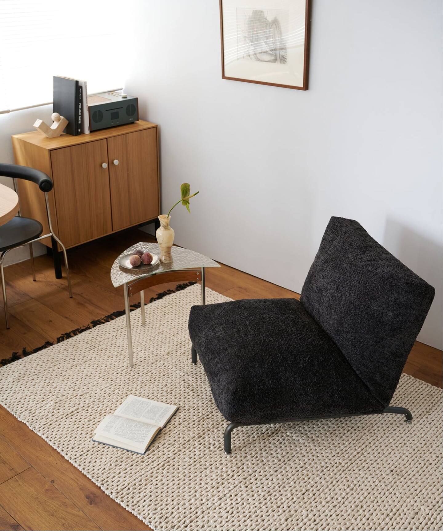 RODEZ CHAIR COVER_Boucle(BK) ※カバーのみ ロデチェア（ソファ