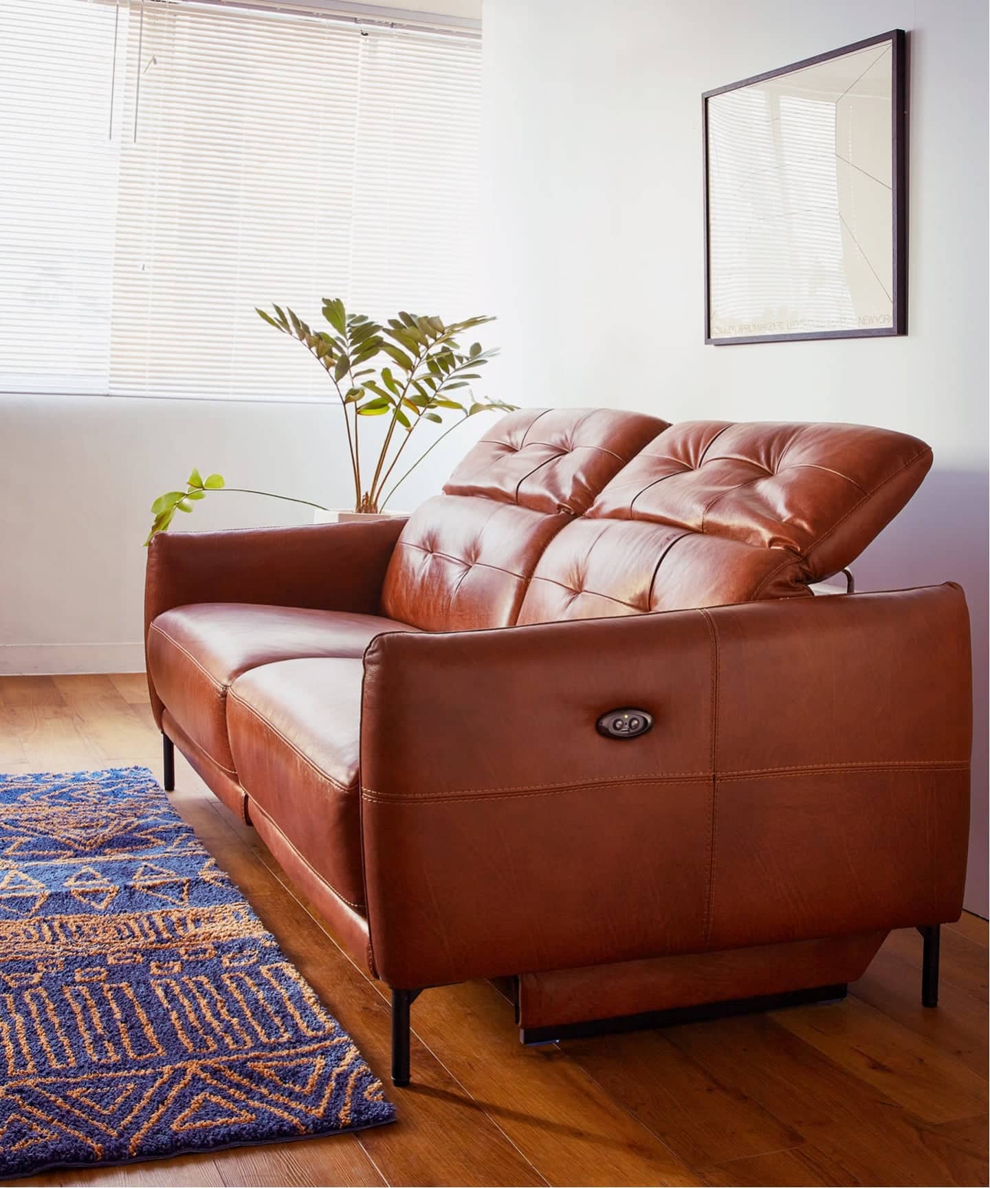 大型商品》SHEFFIELD RECLINING SOFA 2nd レザーRB シェフィールド