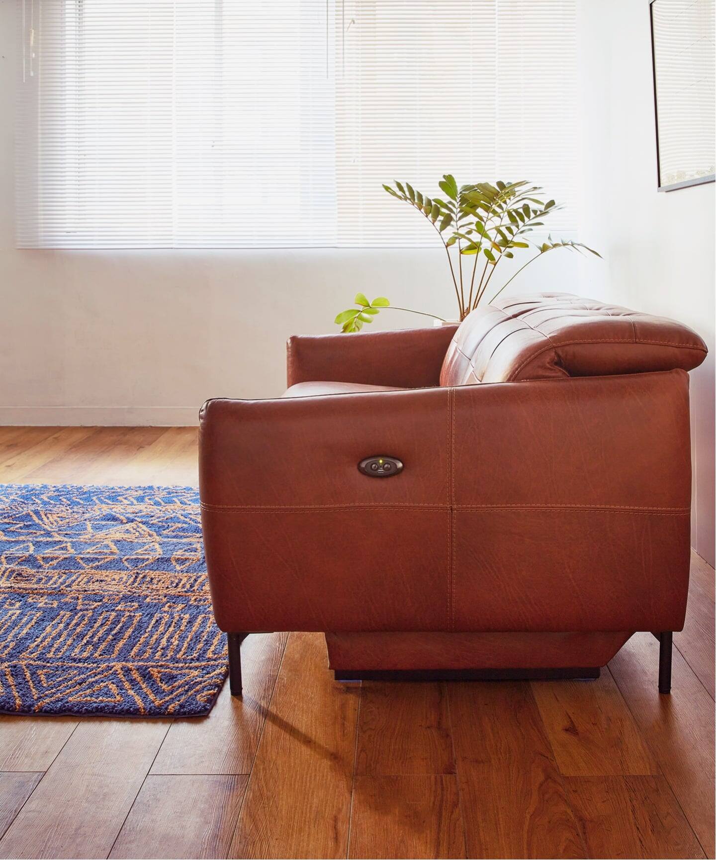 大型商品》SHEFFIELD RECLINING SOFA 2nd レザーRB シェフィールド