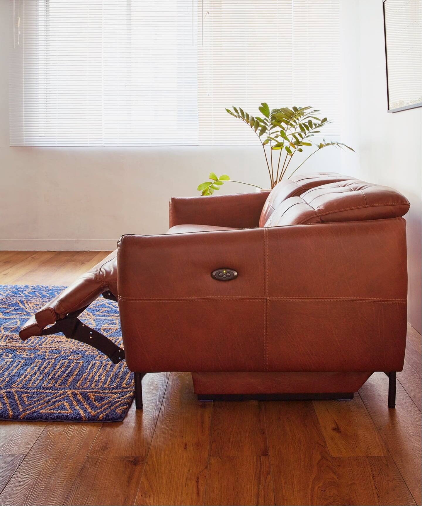 大型商品》SHEFFIELD RECLINING SOFA 2nd レザーRB シェフィールド