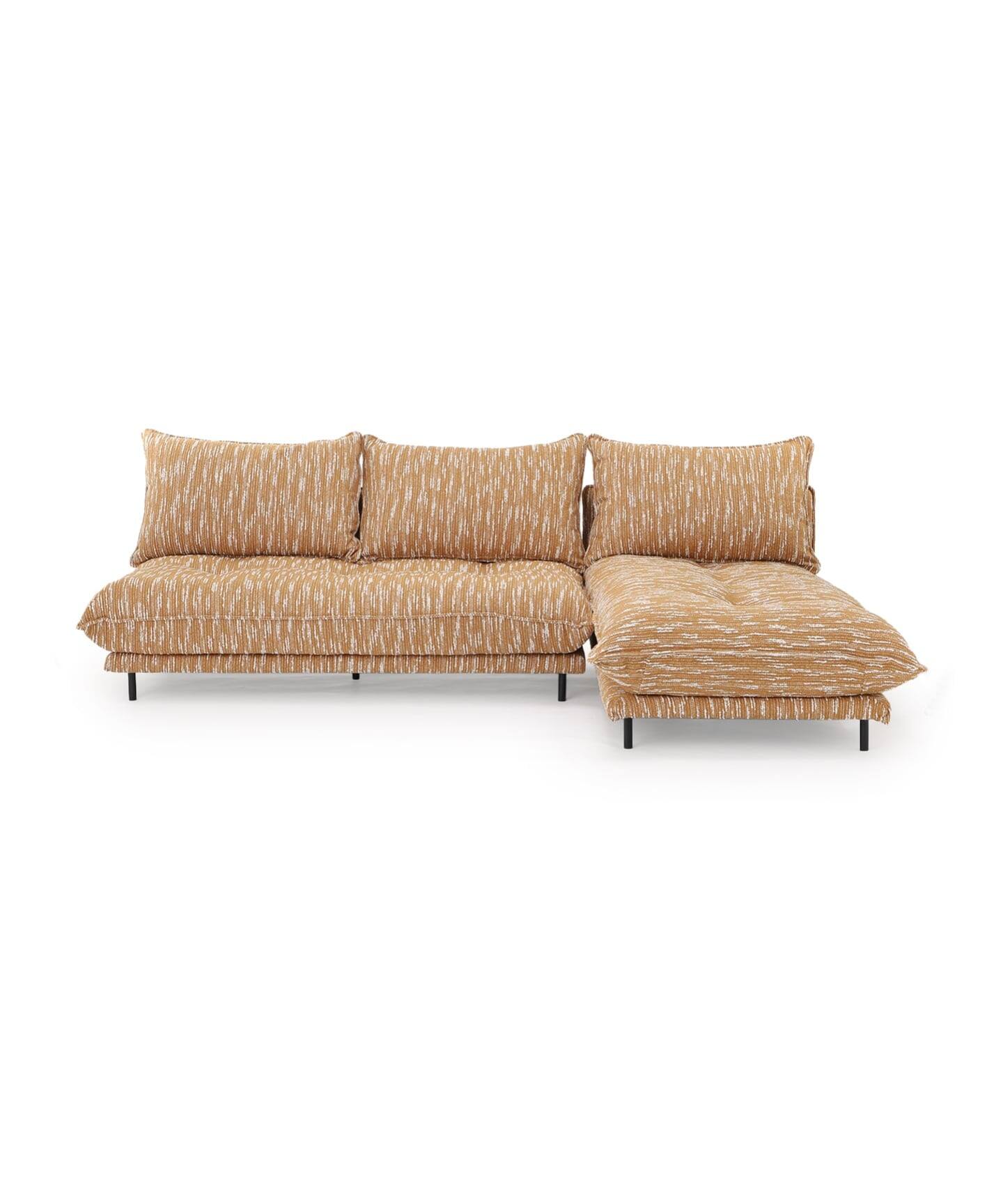 大型商品》PORTO COUCH SOFA Low (26OR) ポルトカウチソファ オレンジ