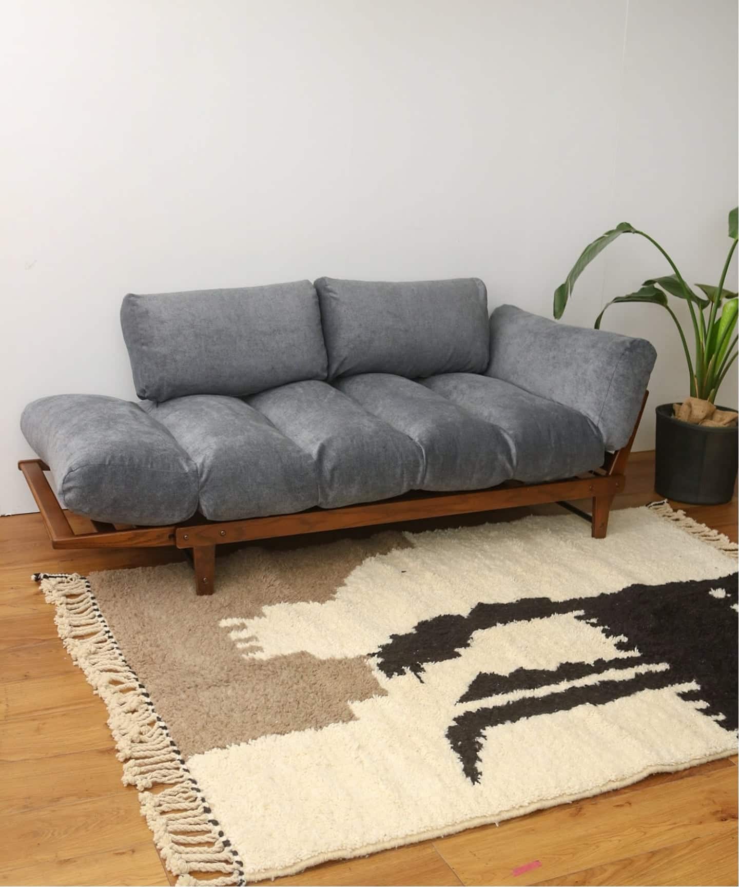 予約》《大型商品》ALVESTA SOFA BLG アルベスタソファ ブルーグレー