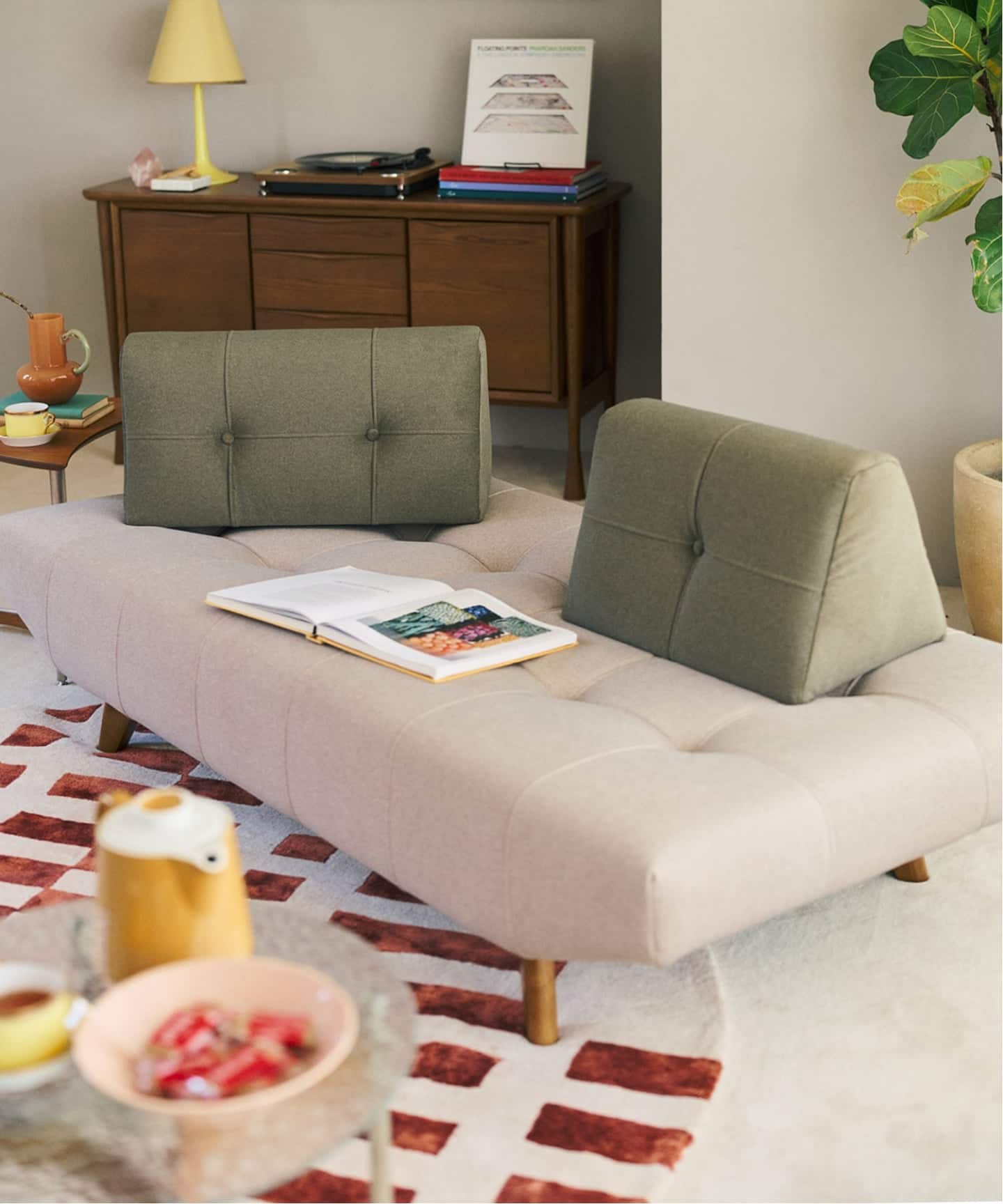 予約》PLAYA SOFA Back Cushion S PFF(GR) プラヤソファ 背クッション