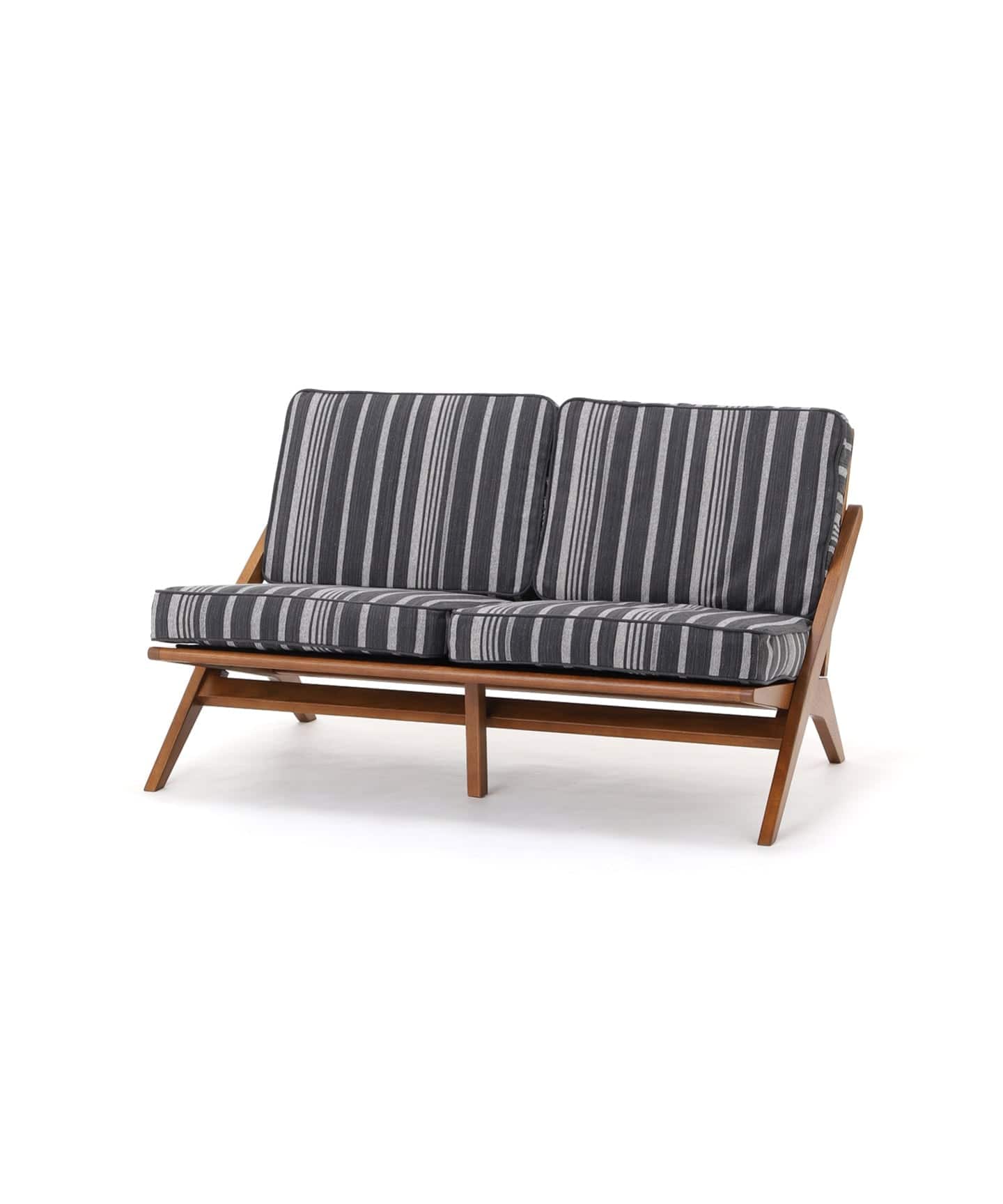 予約》GHENT SOFA 2P COVER STRIPE(GRY) ヘント ソファカバー（ソファ