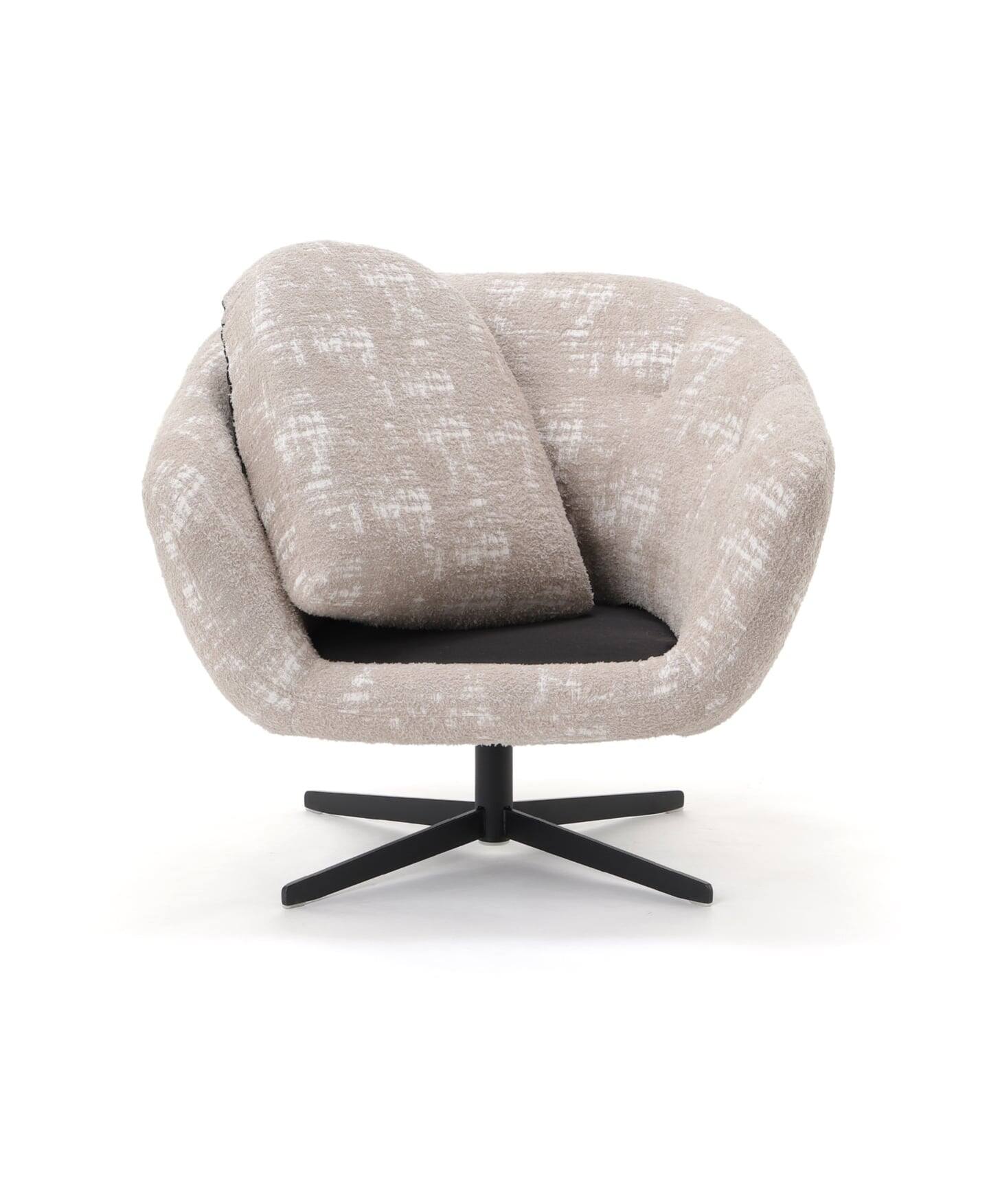 予約》《大型商品》MORROW LOUNGE CHAIR Beige モロー ラウンジチェア