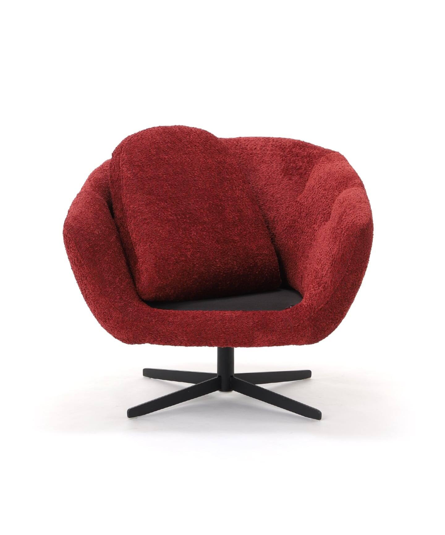 予約》《大型商品》MORROW LOUNGE CHAIR Wine モロー ラウンジチェア