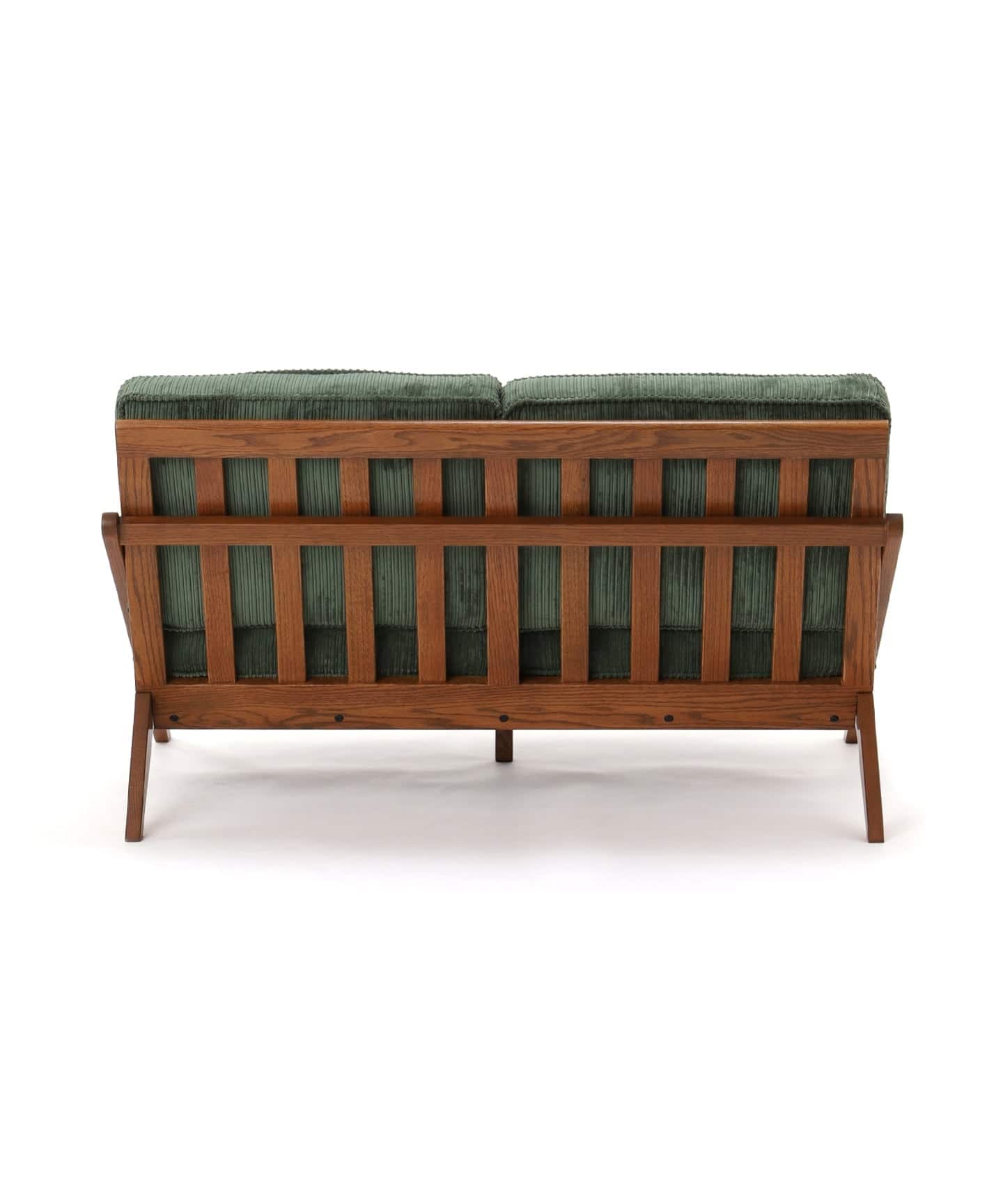 大型商品》GHENT SOFA 2P corduroy GREEN ヘントソファ（ソファ