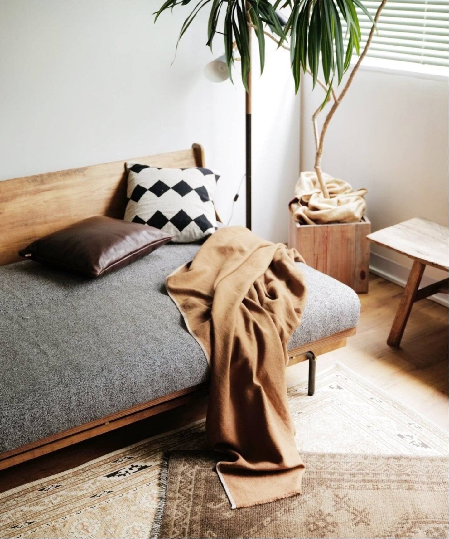 大型商品》HABITAT SOFA BED 180cm GRAY ハビタソファ ベット（ソファ